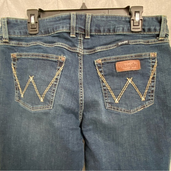 WRANGLER / Women’s Retro Flare Leg Jeans Size 15x32 - Picture 7 of 11